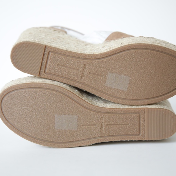 Dolce Vita Simi Suede Ankle Strap Wedge Sandal 9.5 NEW - Picture 8 of 8